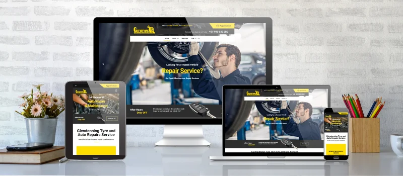 Auto Repair Website Design