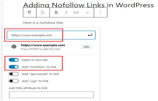 Use external links wisely