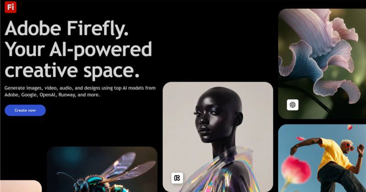 Adobe Firefly (AI-Powered Creative Content)