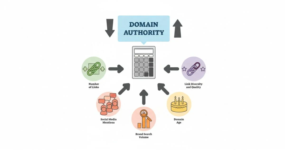 Domain Authority Calculated