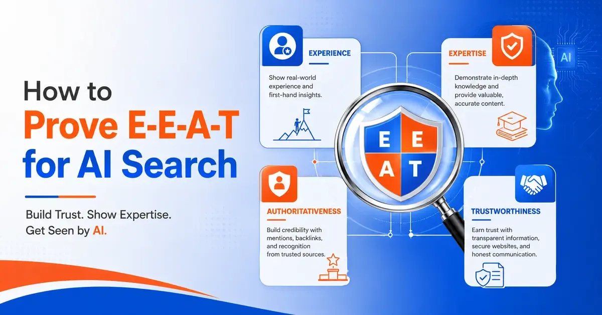 How to Prove E-E-A-T for AI Search (and Get Cited)